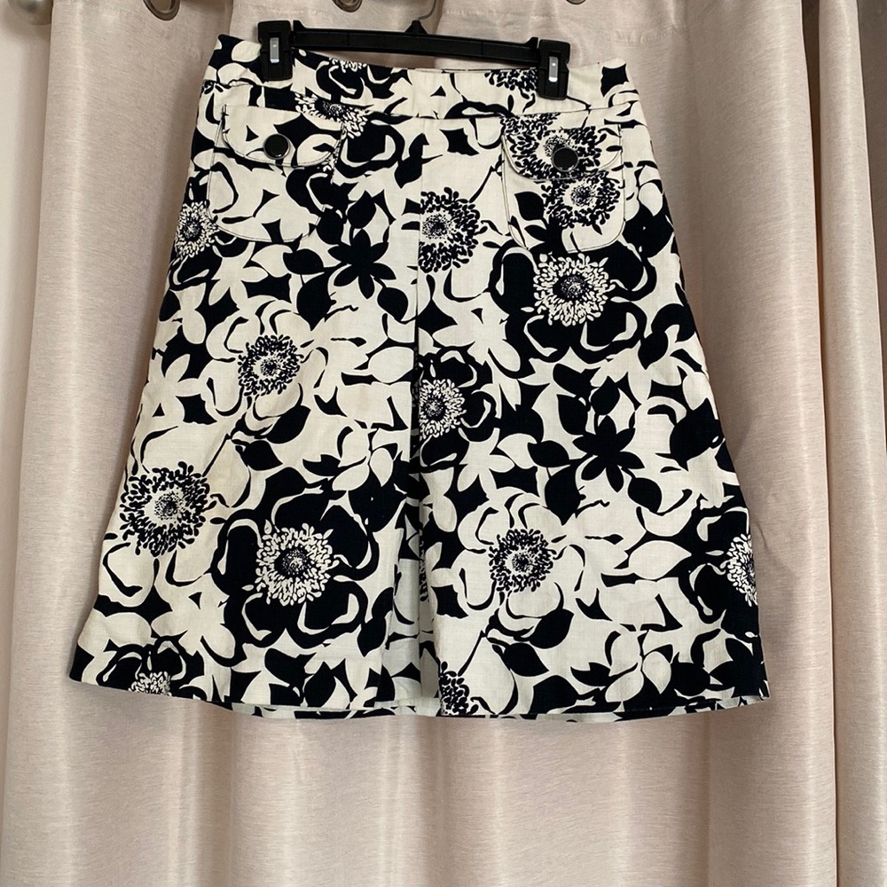 A-Line Midi Skirt